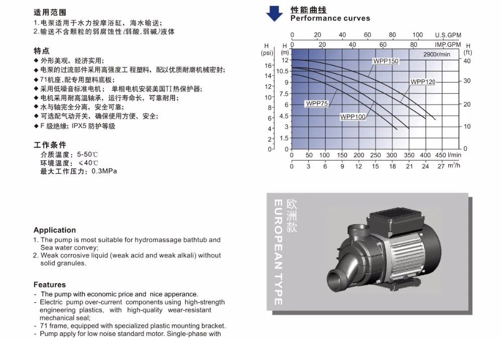 WPP Series pump 1004