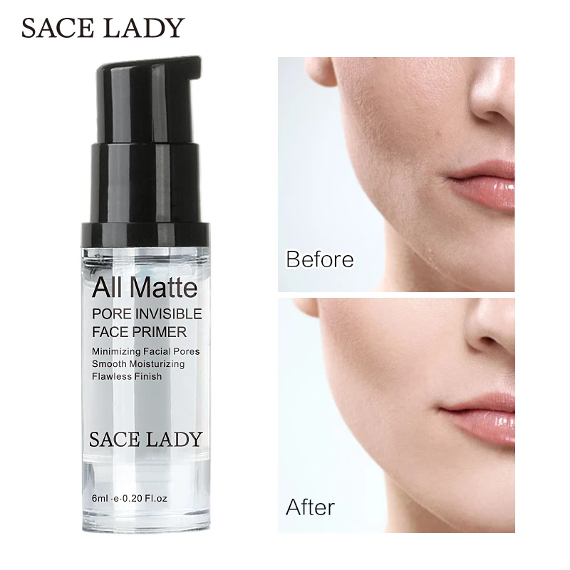 SACE LADY Make up Primer Nutritious Face Skin Long-Lasting oil-control Make-up Base white Cosmetic Perfect Cover Makeup - Цена: 