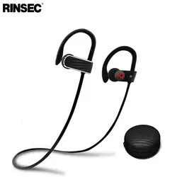 Rinsec R13 IPX5 Водонепроницаемый Одежда заплыва гарнитура Беспроводной Bluetooth V4.1 наушники Ear-крючок Бег спортивные наушники с микрофоном