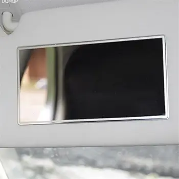 

15X8cm Car Makeup Mirror Car Sunshading Headrest Stainless Steel Mirror Car Cosmetic Mirror Car Interior Mirror