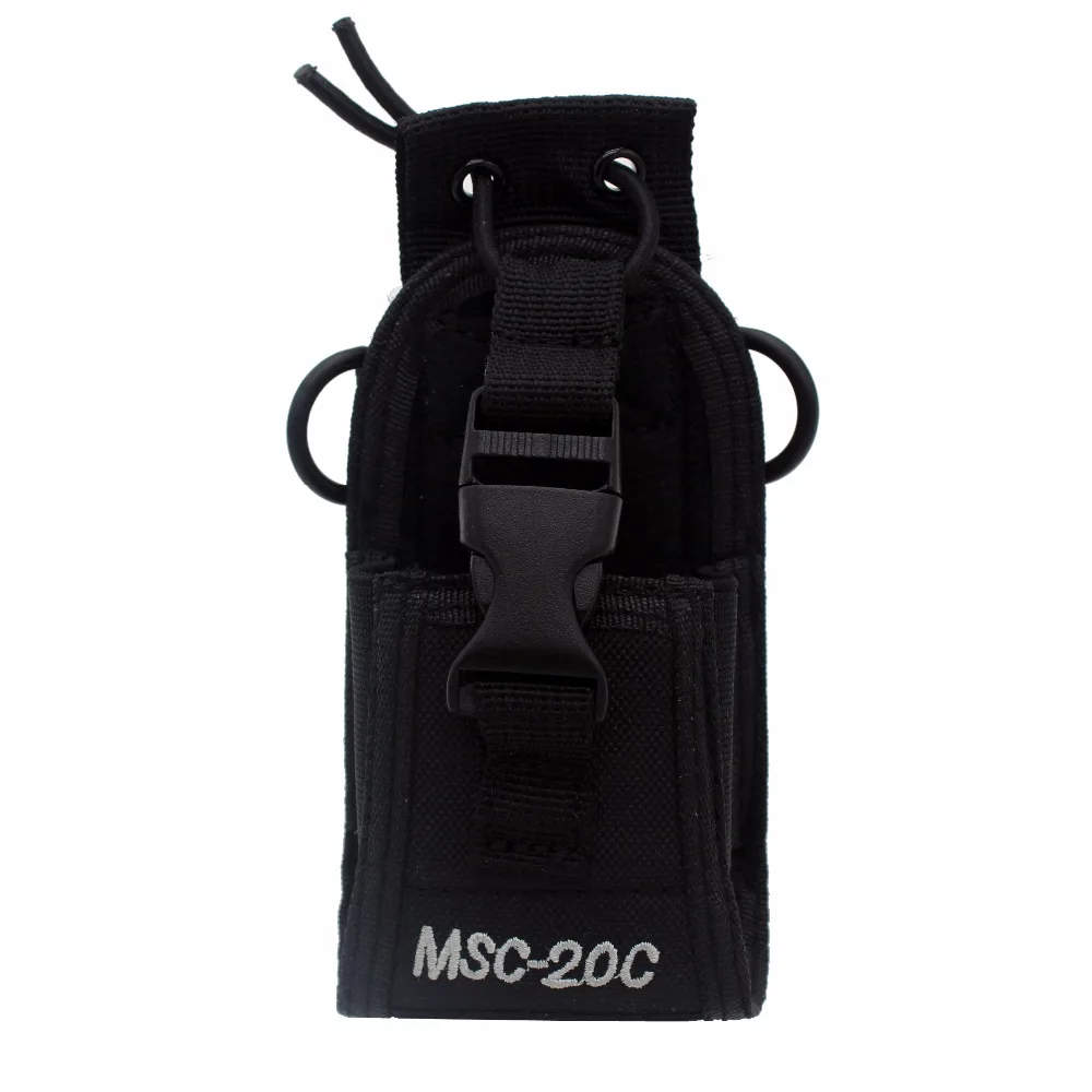Чехол для рации MSC-20C нейлоновая сумка для Kenwood Motorola BaoFeng UV-5R UV-5RA GT-3 UV-5S BF-F8 + UV-B6 BF-888S иди и болтай Walkie Talkie “иди и XQF - изображение