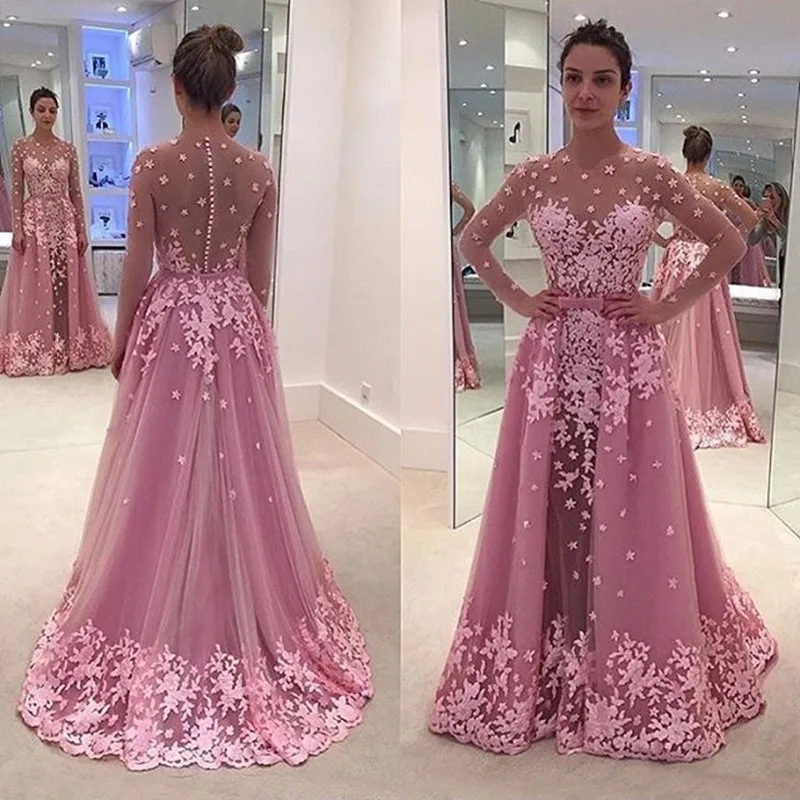 Elegant-Woman-Dress-A-Line-Formal-Gown-Abendkleid-2017-Avondjurk-Vestido-de-noche-Robe-de-soiee