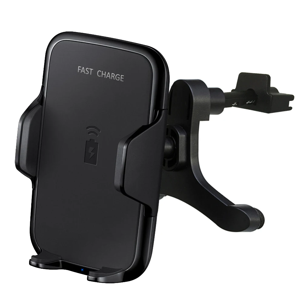 DCAE автомобильное крепление 10 Вт Быстрое беспроводное зарядное устройство Qi зарядная подставка для iPhone XS MAX XR X 8 samsung S8 S9 Note 9 8 автомобильная подставка для крепления на присоске