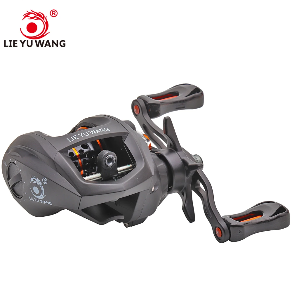 

LIEYUWANG 11 BB Baitcasting Fishing Reel Left and Right Hand Bait Casting Reel 6.3:1 High Speed Ratio Bait Casting Fishing Reels