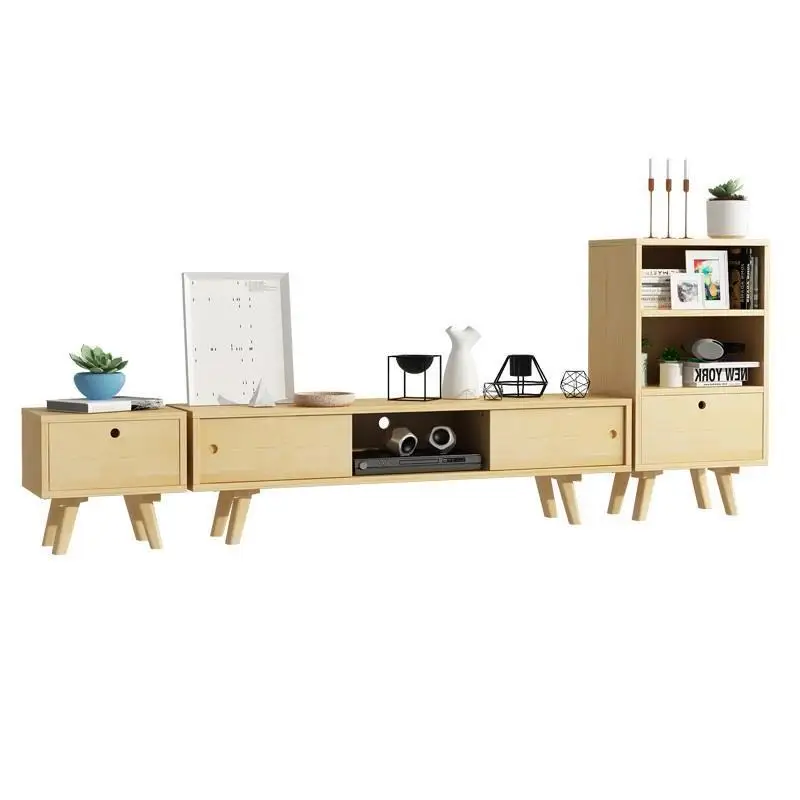 Painel الفقرة ماديرا وحدة Meja دي مركز الترفيه الشمال الأوروبي خشبية رصد Mueble الجدول أثاث غرفة المعيشة حامل تلفاز
