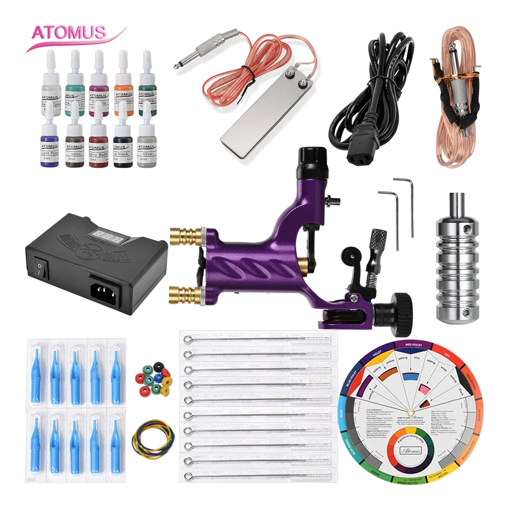 

Tattoo Machines Rotary Equipo Para Tatuar Professional Ensemble A Tatouer Professionnelle Tatouage Professionnel Herramientas De
