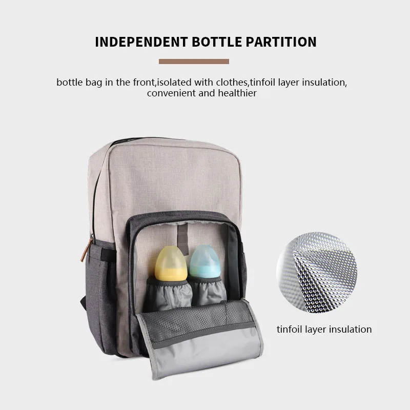

Fashion Women Anti-Theft Backpack High Quality Large Capacity Mummy Bag Waterproof Multifunctional Breathable Soft Rucksacks