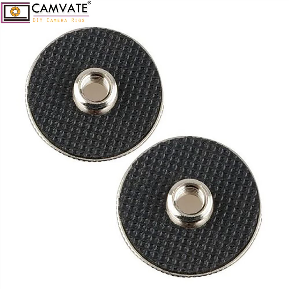 CAMVATE 2pcs 1/4 "Женский до 3/8" винт адаптер для штатива монопод QR пластины C0978 камера фотографии интимные аксессуары