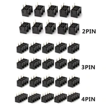 10 шт. 300V 25A черный 2/3/4PIN KF1000 10 мм Шаг печатной платы Винтовые клеммы разъема