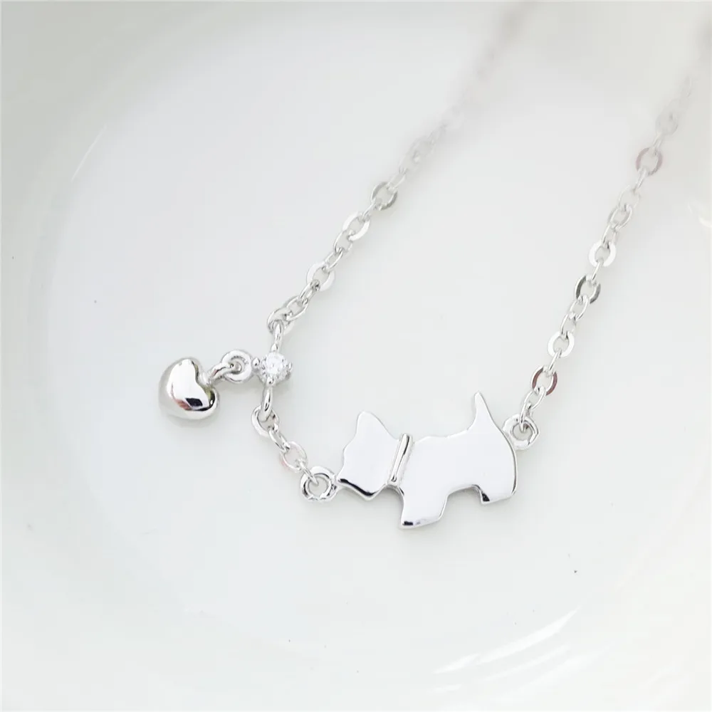 

dog bracelet doggy 100% 925 Sterling Silver Jewelry fashion hypoallergenic bracelets for girl gift