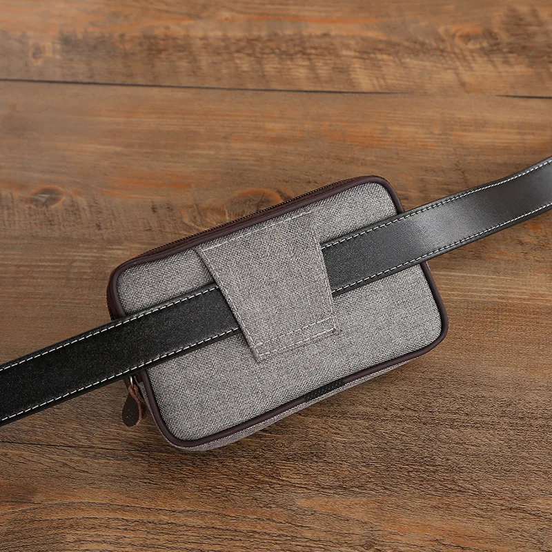 Phone Pouch For xiaomi redmi note 4 7 pro note 5 plus mi a2 note 6 pro xiomi mi 9 8 lite a1 Belt Clip Cloth Casual Waist Bags (1)