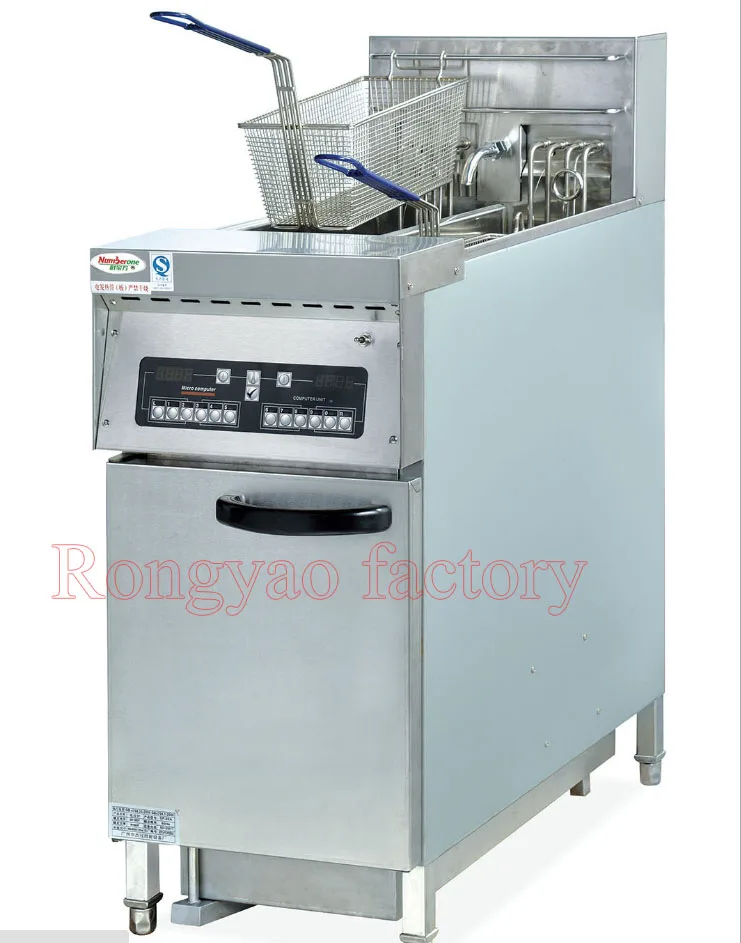 RY DF 32A Safety and energy saving electric fryer computer board fryer