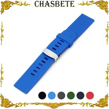 

20mm Silicone Rubber Watch Band for Samsung Gear S4 Sport Smart Watchband Quick Release Resin Strap Wrist Loop Belt Bracelet