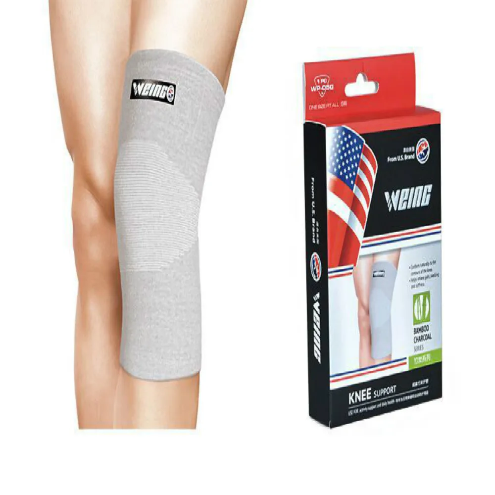WEING Sports Kneepad Breathable Warmth Kneepad Bamboo Charcoal Thin