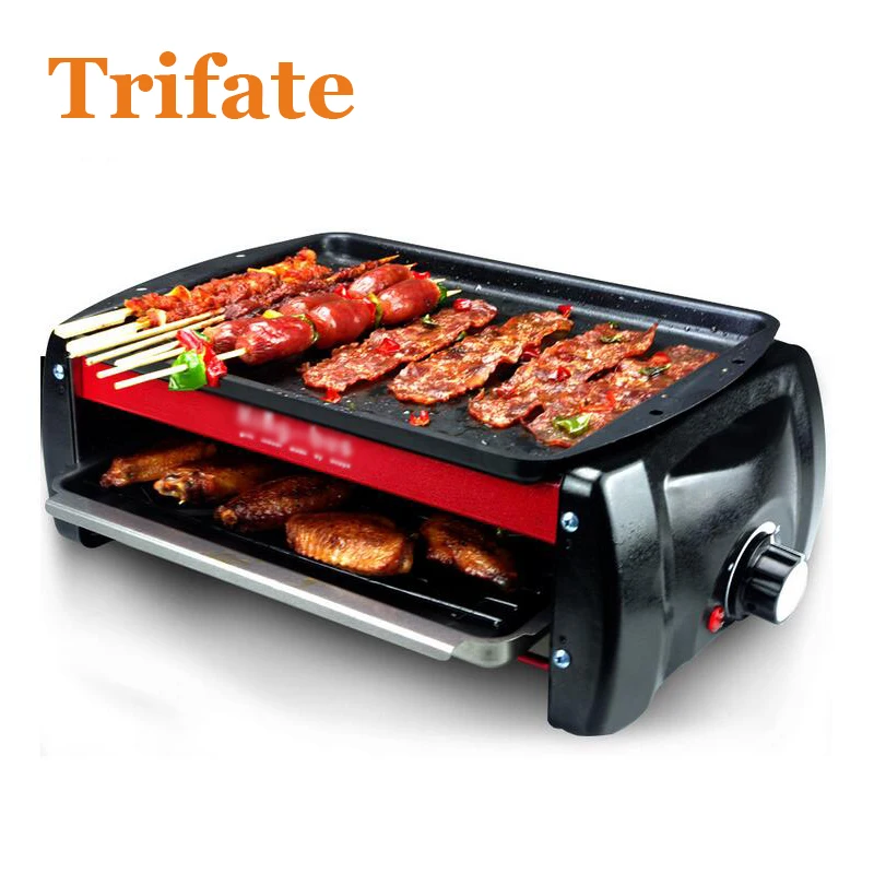 By 1200w Smokeless Electric Grill Bbq Grill Barbecue Grill Electric