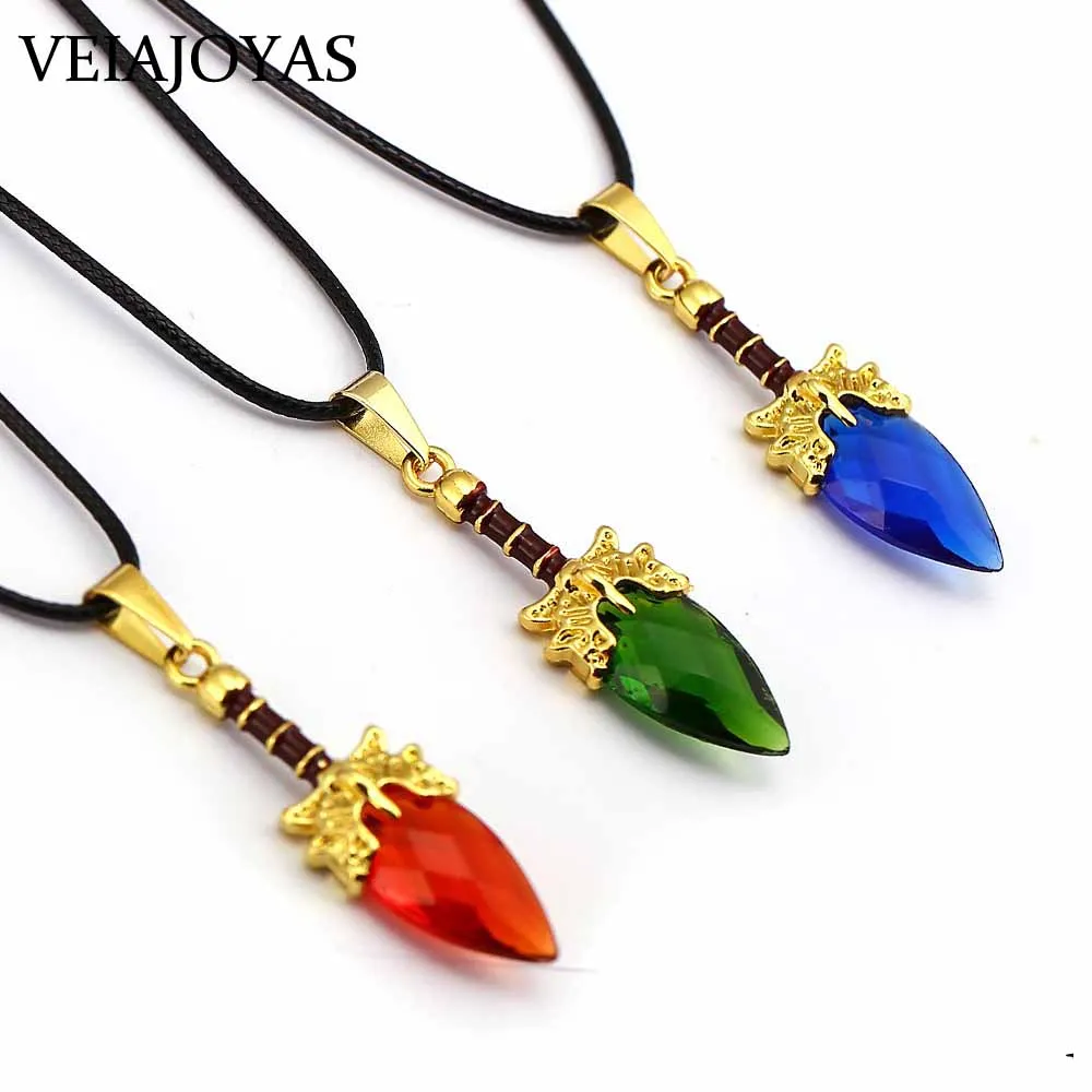 High Quality Game Dota2 Aghanim S Scepter Necklace Blue Red Green