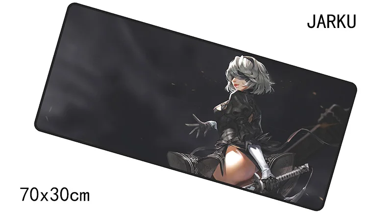 NieR Automata padmouse 700x300x2 мм игровой коврик для мыши геймер Коврик для мыши популярный коврик для мыши Клавиатура компьютерный коврик для мыши для ноутбука игровые коврики - Цвет: Size 700x300x2mm