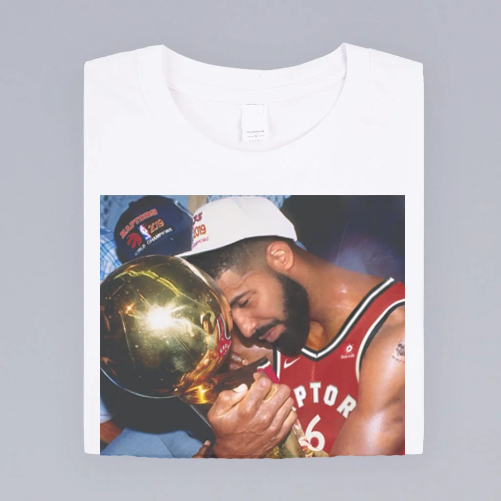 

H2Original DRAKE Toronto T Shirt RAPTORS 2019 CHAMPS T-SHIRT kawhi leonard jersey hat S-3XL