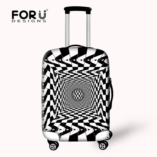 FORUDESIGNS/Фирменный пылезащитный чехол для багажа для путешествий 18 ''-30'' чемодан Мона Лиза, Защитные чехлы для багажа, эластичный дождевик - Цвет: 2f0033f