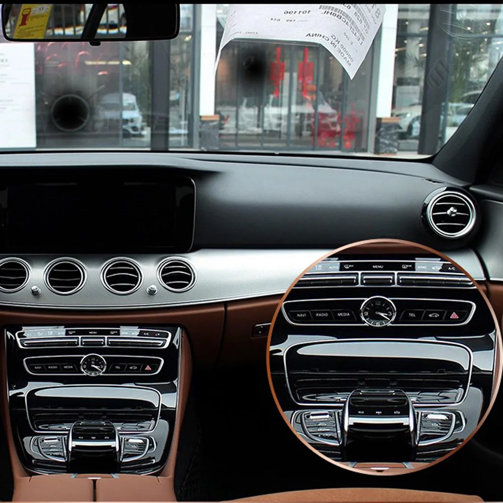 Для Mercedes Benz E Class W213 Автомобильный Центр управления Кнопка переменного тока экран мышь дверная Чаша Ручка защитная пленка наклейка