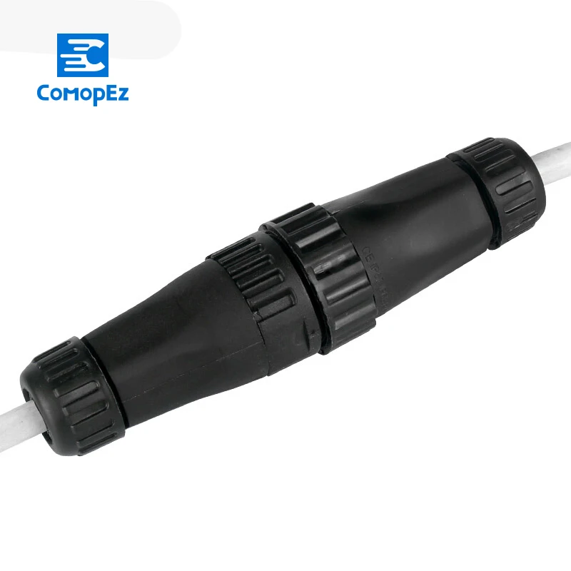 

10pcs Waterproof Connector 2/3/4 pin IP68 500V&25a 6-10mm Electrical Wire Cable Sealed Retardant Junction Boxes Solar Garden