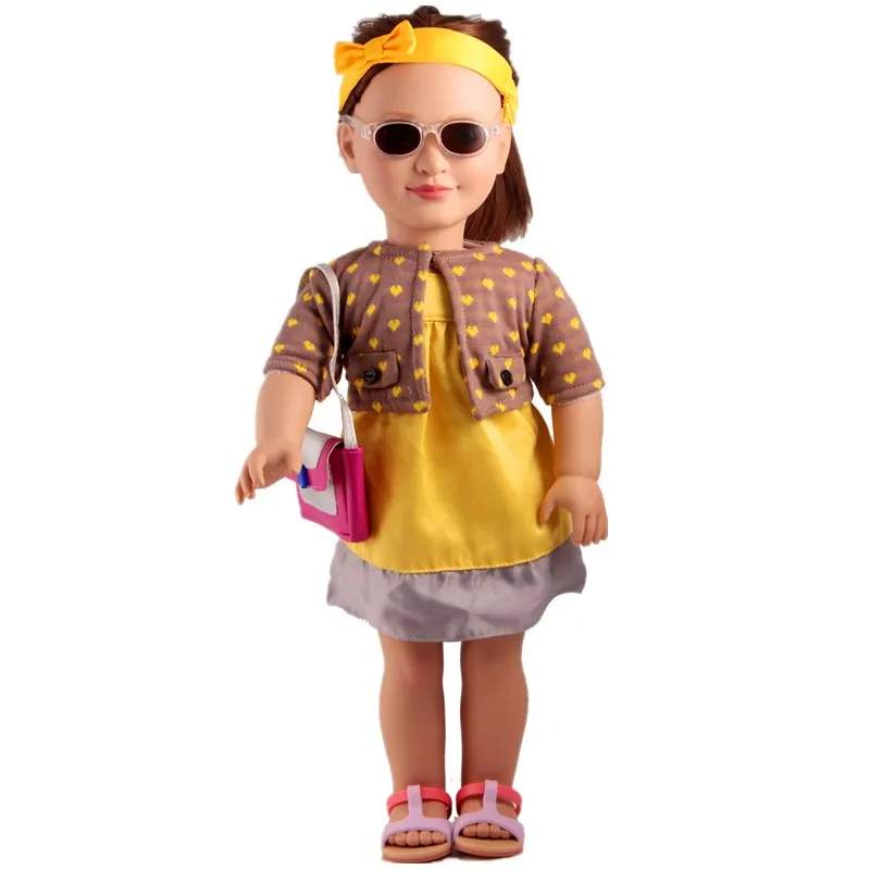 

Clothes For Dolls 45cm Baby Doll Outfits OG Original Deluxe 6 pcs/lot suits Appointment Outfits Accessories for 18-inch Dolls