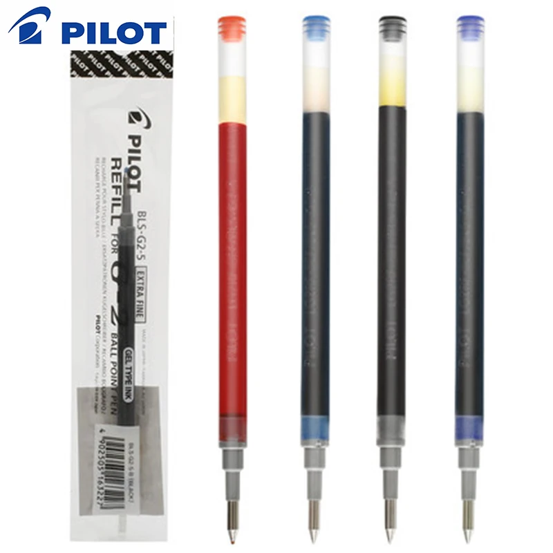 9 Pcs/Lot Pilot BLS G2 5 Gel Pen refills High quality Gel pens refill