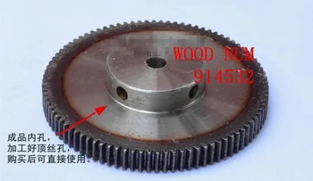 

Spur Gear pinion 120T 120Teeth Mod 1 M=1mod Teeth main gear 45# steel cnc gear rack transmission RC