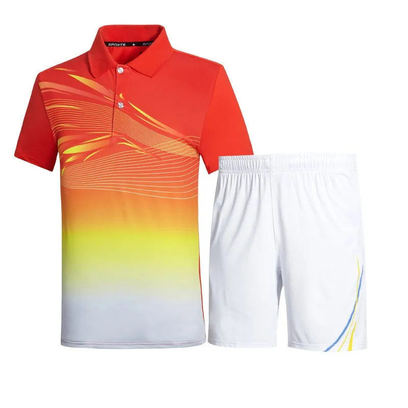 men orange white