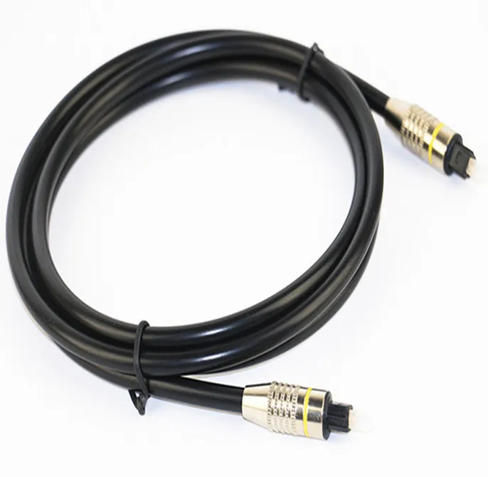 A Ausuky OD 6,0 Toslink Волоконно-оптический кабель цифровой аудио оптический PS II/PSIII/HDVD шнур 1 м-25