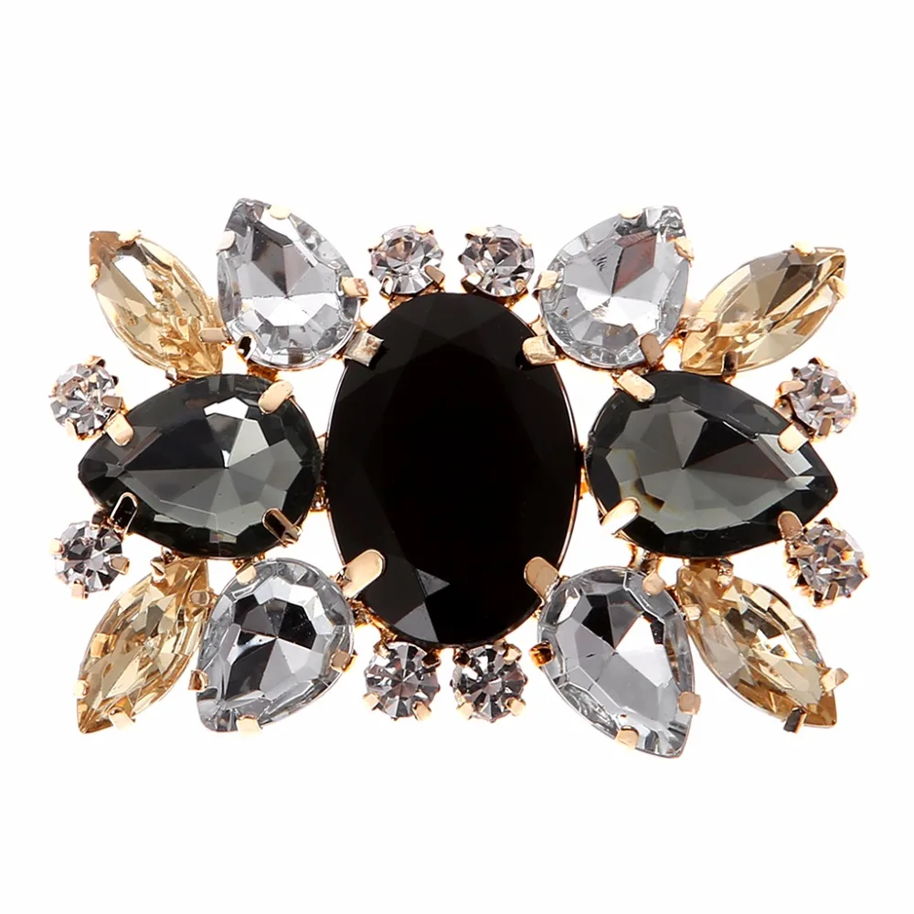 2 шт. Стразы зажимы для обуви DIY аксессуары Винтажный стиль свадебных торжеств