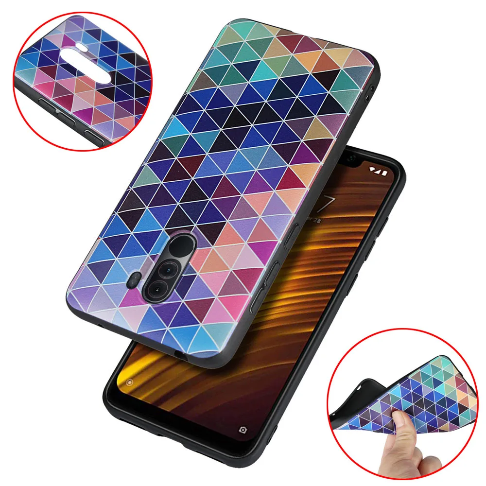 

SFor Xiaomi Pocophone F1 Case For Xiaomi Mi Pocophone Poco F1 A1 A2 5X 6X Note Minote 2 3 MiA1 MiA2 Mi5x Mi6x Coque Cover Case