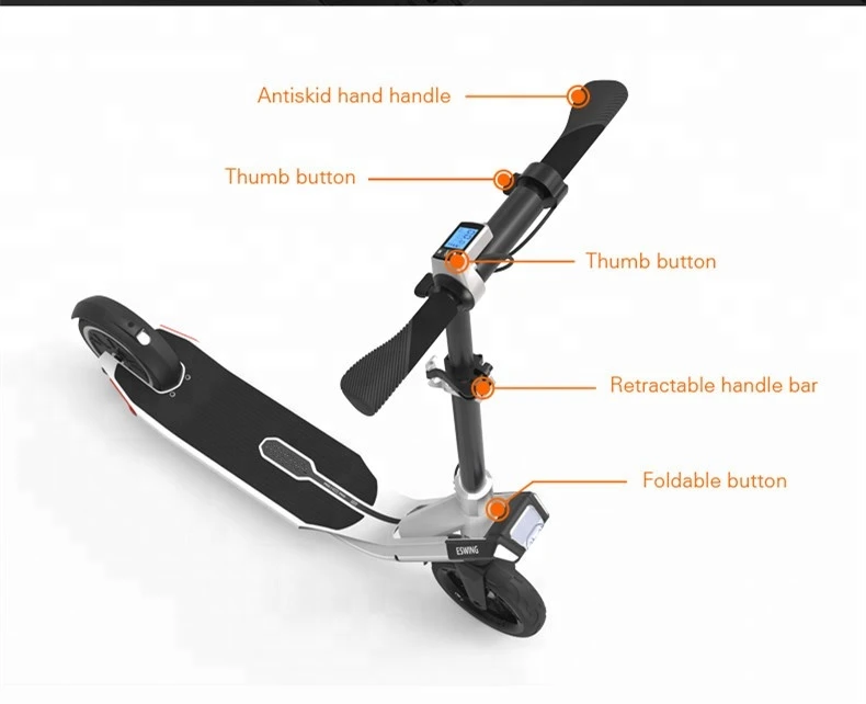 Kick Scooter Electric Two- wheels 25KM/H Foldable Lightweight Long Board Hoverboard Electric Smart Scooter for Adult Cool Design Kick Scooter Electric Two- wheels 25KM/H Foldable Lightweight Long Board Hoverboard Electric Smart Scooter for Adult Cool Design