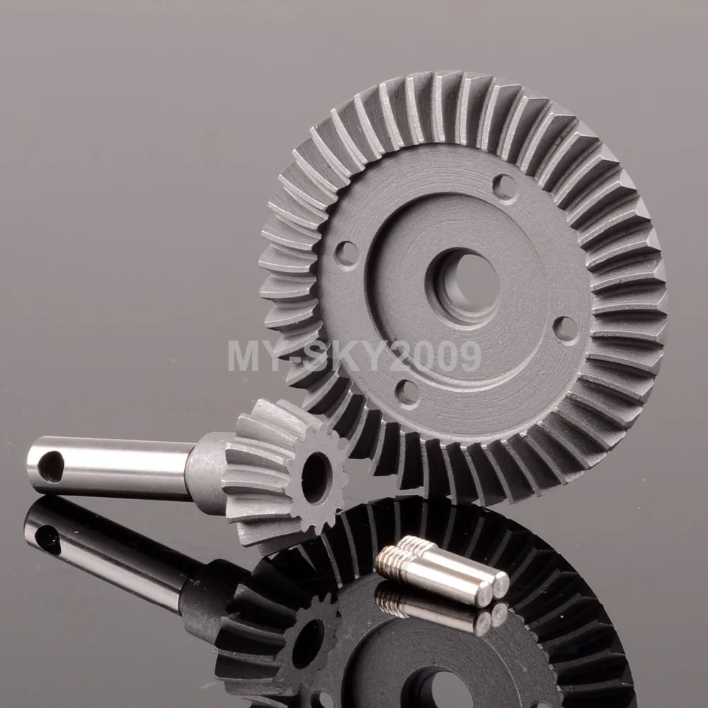 AX30402 Heavy Duty Bevel Helical Gear Set 43T & 13T Underdrive For RC