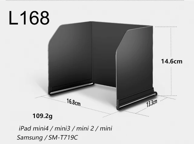 Remote Controller Phone Sunshade Tablet Sun Shade Monitor Hood for DJI Mavic 3/Air 2/2S/Mini/Min SE/2/Pro/Mavic 2/Phantom 3 4 for 7.9in-L168