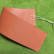 102 мм X 458 мм, 350 Вт 110 В, гибкий силиконовый подогреватель, нагревательный элемент Гавайские гитары укулеле/скрипки Боковой изгиб Отопление/термальность одеяло