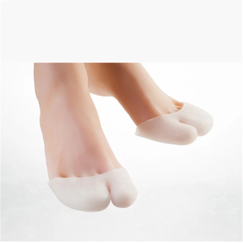 

1Pair Silicone Gel Toe Protection Pouches Dancers Footballers Foot Care Tools Relieving Pain Foot Massager