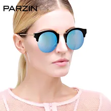 PARZIN Солнцезащитные Очки Женские Tr 90 Винтаж любовник Солнцезащитные Очки Полу Оправы Женские Очки Водителя+ Упаковка Черный 9811