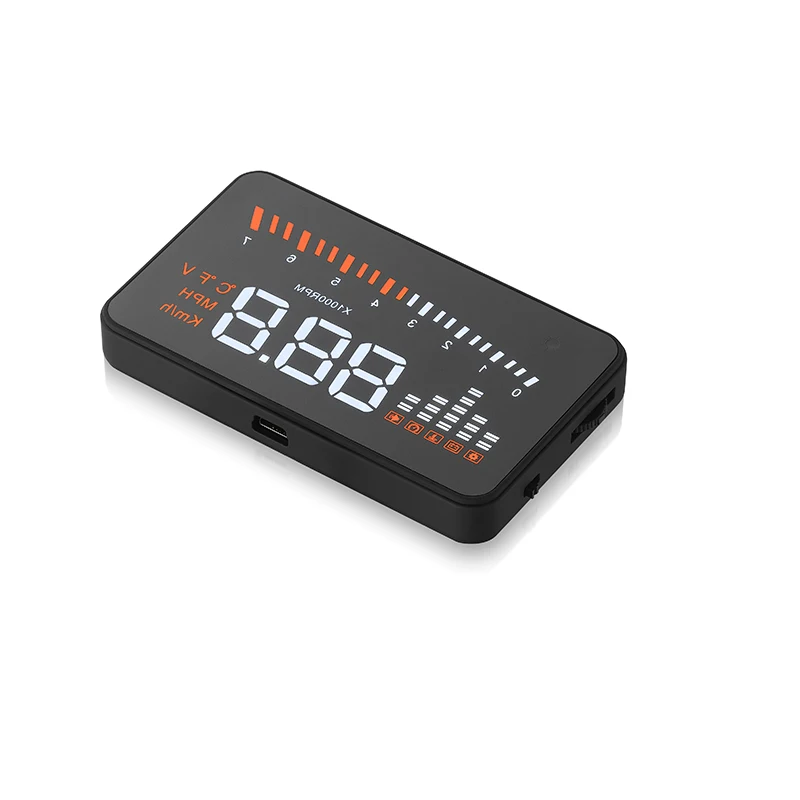 JUEFAN X5 OBD2 OBD II или EOBD HUD Дисплей Plug and Playcar автомобильный скоростной проектор лобовое