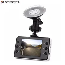 SLIVERYSEA 2.7 Inch K6000 Car DVR Camera Video Dash Cam Recorder Full HD 720P Dual LED Night Vision Video Registrator Car Camera