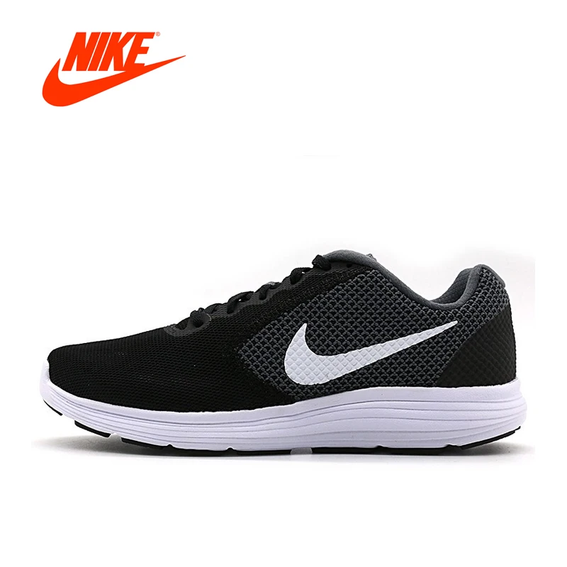 

Official NIKE Original Breathable REVOLUTION Men's Running shoes Sports Sneakers Outdoor Walking Jogging Sneakers Comfortable