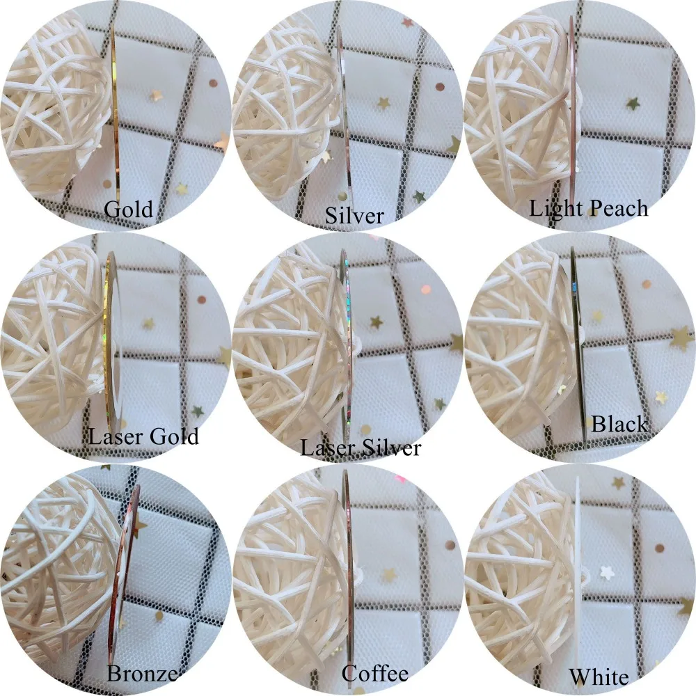 

Free Shipping Wholesale 150rolls/lot 0.5MM 9Colors Adhesive stripping tape nail art metalic yarn nail art sticker