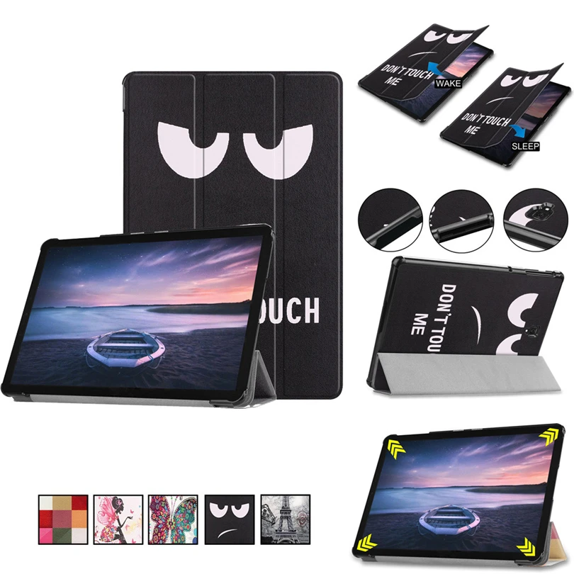 

10.5 Inch Smart Flip Stand Case Cover For Samsung Galaxy Tab S4 SM-T830 T835 With Auto Wake/Sleep Function A30