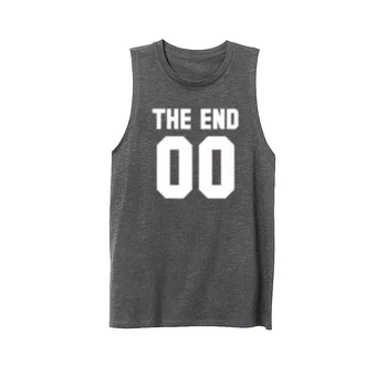 

Womens The end 00 Workout Casual Tank Vest Sleveless Tops Shirts