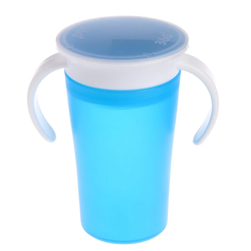 1 Pc Children Drink Training Cup 360 Degree Magic Drinking Prevent