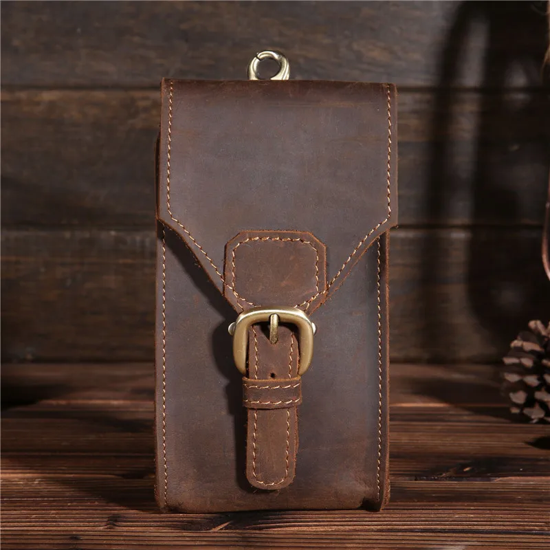 Male retro mobile phone, outdoor mobile phone wallet, small waist bag, single shoulder bag, X2095
