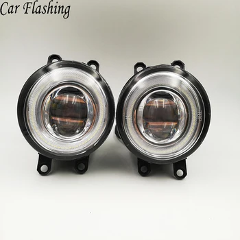 

Car Flashing 2Pcs 12V Car LED Angel Eyes DRL Fog Light Lamp Daytime Running Light For Toyota Corolla 2007-2017