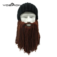 Ручной работы для взрослых длинная борода вязаные шапочки зимние, шапки для Для мужчин Для женщин вязаные шапки Мужчины Весна Осень зимняя шапка унисекс теплые Gorras