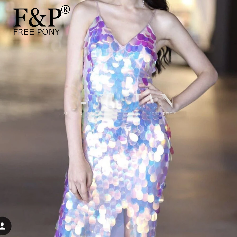 holographic glitter dress