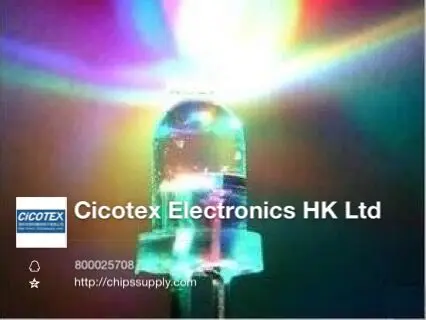 

100PCS 5mm RGB 7 color fast flash LED light-emitting diode (LED) New products and ROHS